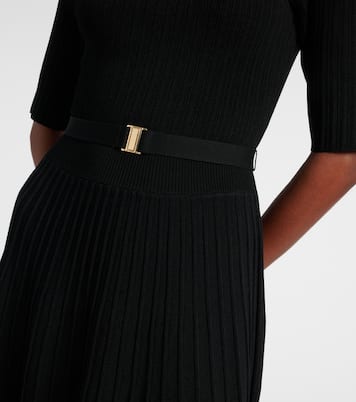 Vestido midi Elthea de punto | Veronica Beard
