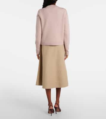 Cardigan aus Schurwolle mit Daunen | Moncler
