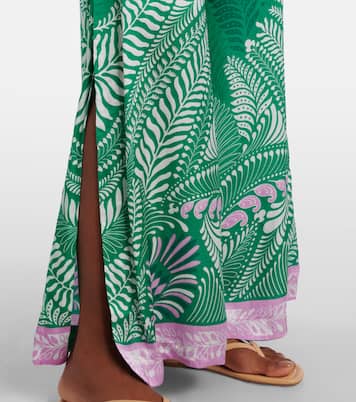 Bedruckte High-Rise-Hose Clea | Poupette St Barth