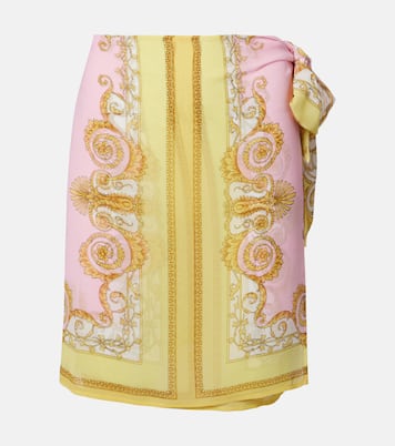 Spring Barocco beach cover-up | Versace
