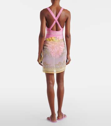 Spring Barocco beach cover-up | Versace