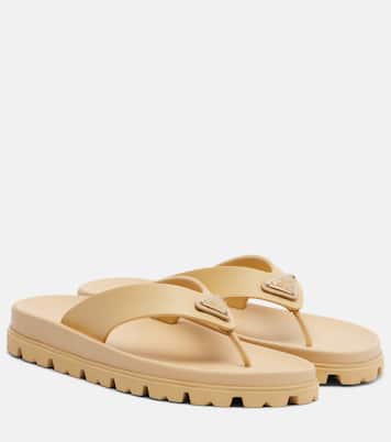 Logo夹趾凉鞋 | Prada