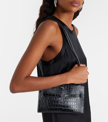 Small leather crossbody bag | Toteme