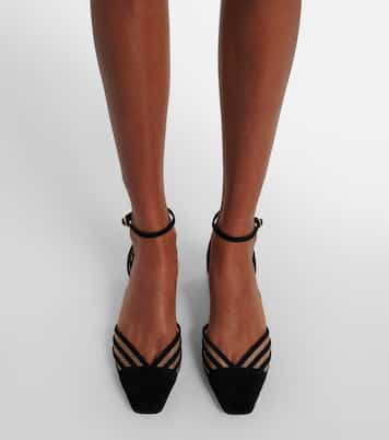Escarpins Alana 35 en daim | Aquazzura