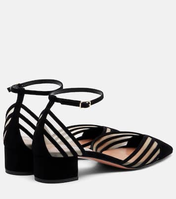 Escarpins Alana 35 en daim | Aquazzura