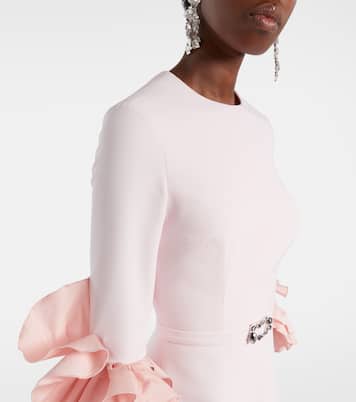 Robe Belen aus Crêpe | Safiyaa