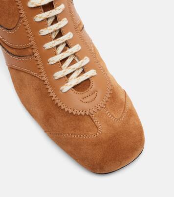 Mules 65 en daim et cuir | Dries Van Noten