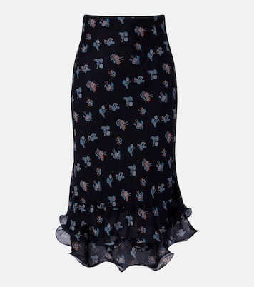 Jupe midi Airy Daydream à fleurs | Dorothee Schumacher