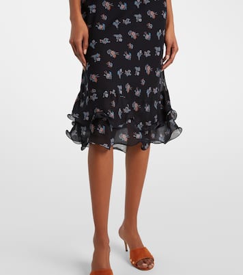 Jupe midi Airy Daydream à fleurs | Dorothee Schumacher