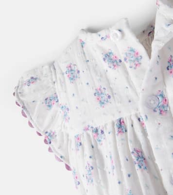 Baby Shanti floral cotton gauze dress | Louise Misha
