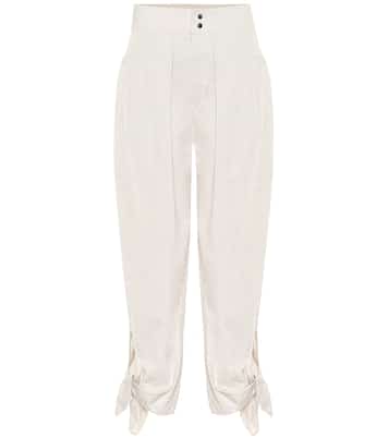 Gaviao high-rise cotton pants | Isabel Marant
