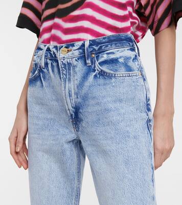 Le Piper high-rise straight jeans | Frame