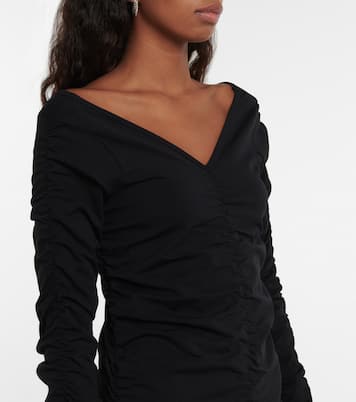 Ruched midi dress | Helmut Lang