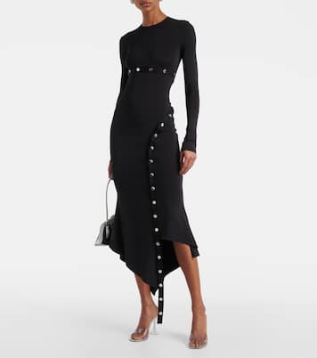 Mules Lupita 95 in PVC | Amina Muaddi