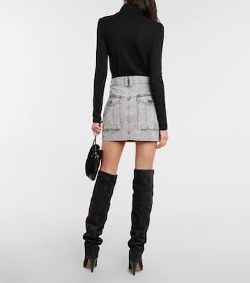 Denim miniskirt | Marant Etoile