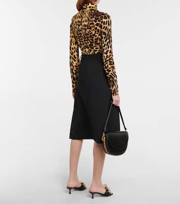 Falda midi con cadena | Stella McCartney