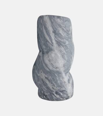 Fatroll marble vase by Odd Matter | Bloc Studios