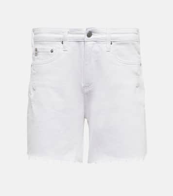 Short en jean Ex-Boyfriend à taille mi-haute | AG Jeans