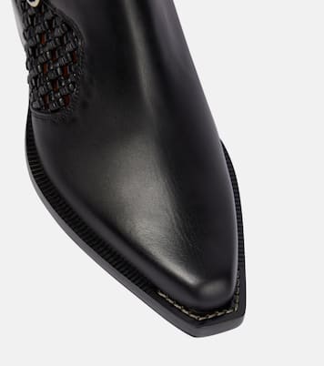 Nellie leather ankle boots | Chloé