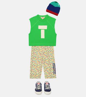 Stork cotton crop top | The Animals Observatory