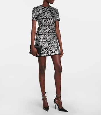 Verzierte Pumps Pin-Point aus Leder | Versace