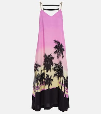 Printed midi dress | Palm Angels