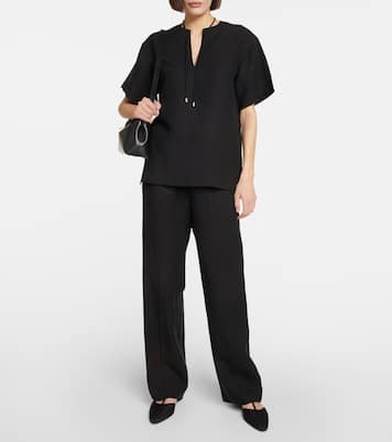 Camicia Fluid Tie oversize | Toteme
