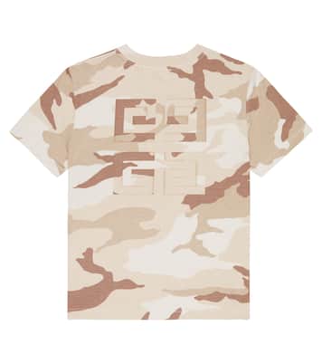 Camiseta en jersey de algodón con logo | Givenchy Kids