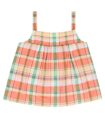 Top Clementine in cotone con ricamo | Bonpoint