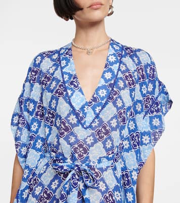 Andrea asymmetric kaftan | Poupette St Barth
