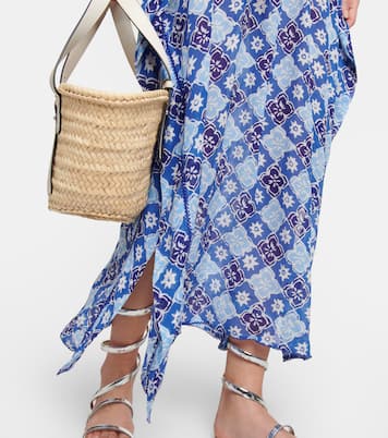 Andrea asymmetric kaftan | Poupette St Barth