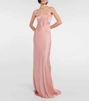 Bridal - Abito sottoveste Selce in raso | Max Mara