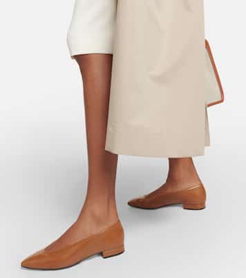 Rebecca leather ballet flats | Loro Piana
