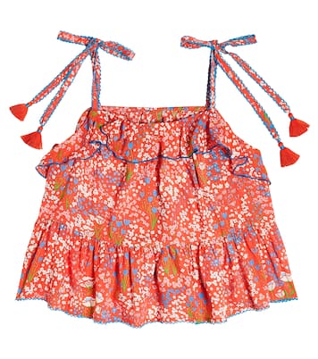 Astra floral top | Poupette St Barth Kids