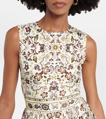 Bedrucktes Minikleid aus Seide | Tory Burch