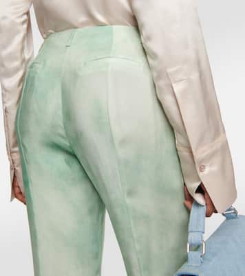 Mid-rise flared pants | Acne Studios