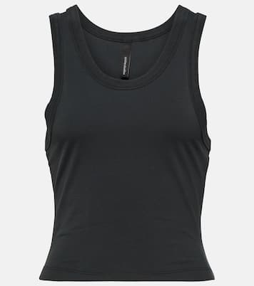 Cropped cotton jersey tank top | Entire Studios