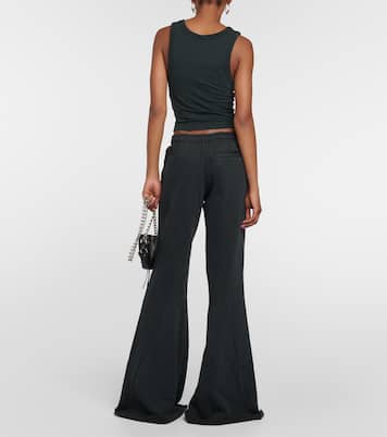 Cropped cotton jersey tank top | Entire Studios