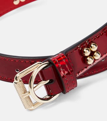 Loubicollar studded leather dog collar | Christian Louboutin