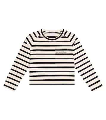 Longsleeve aus einem Baumwollgemisch | Brunello Cucinelli Kids
