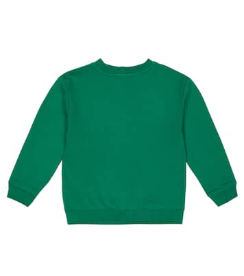 Sudadera en mezcla de algodón con logo | Marc Jacobs Kids