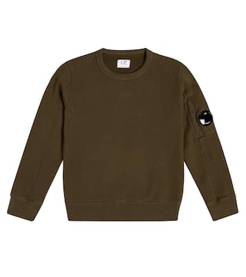 Felpa Lens in jersey di cotone | C.P. Company Kids
