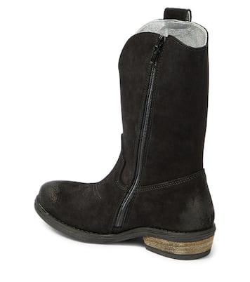 Stivali texani in suede | Monnalisa