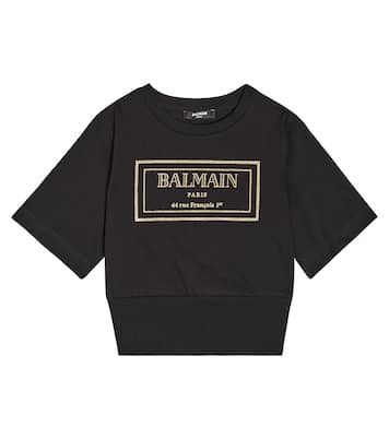 Logo cotton T-Shirt | Balmain Kids