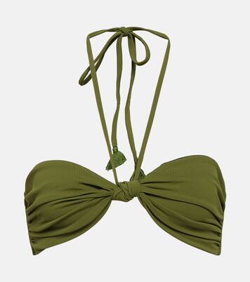 Top bikini con scollo all’americana | Johanna Ortiz