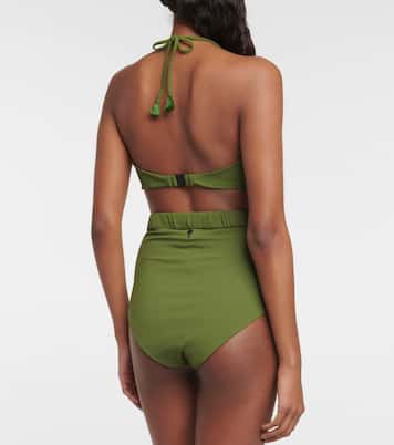 Top bikini con scollo all’americana | Johanna Ortiz