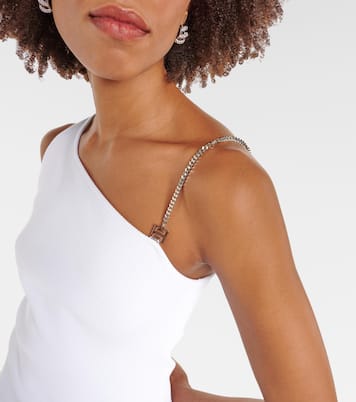 Chain-detail jersey tank top | Givenchy