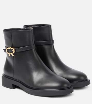 Ankle Boots Ribbon Dumont 20 aus Leder | Gianvito Rossi