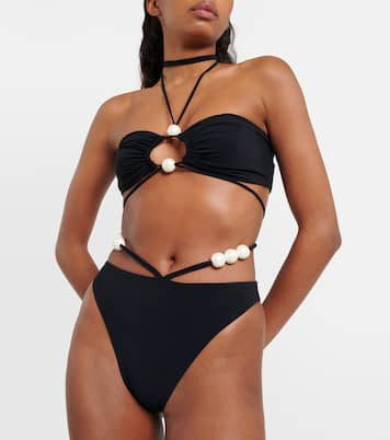 Slip bikini con perline | Magda Butrym