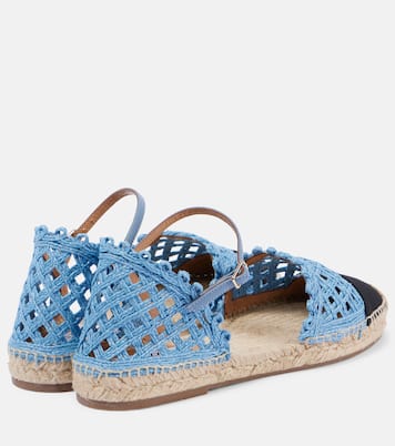 Sandales espadrilles Sunburst en raphia | Aquazzura